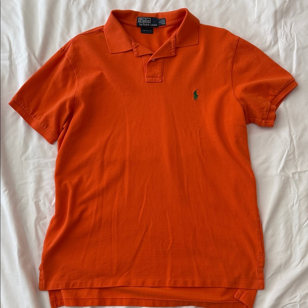 Polo by Ralph Lauren Men's Vibrant Orange Polo